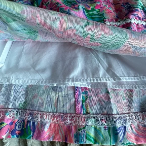 Disney x Lilly Pulitzer Minnie Daisy Dreamin Girls Dress Size 10 NWT - Picture 9 of 16